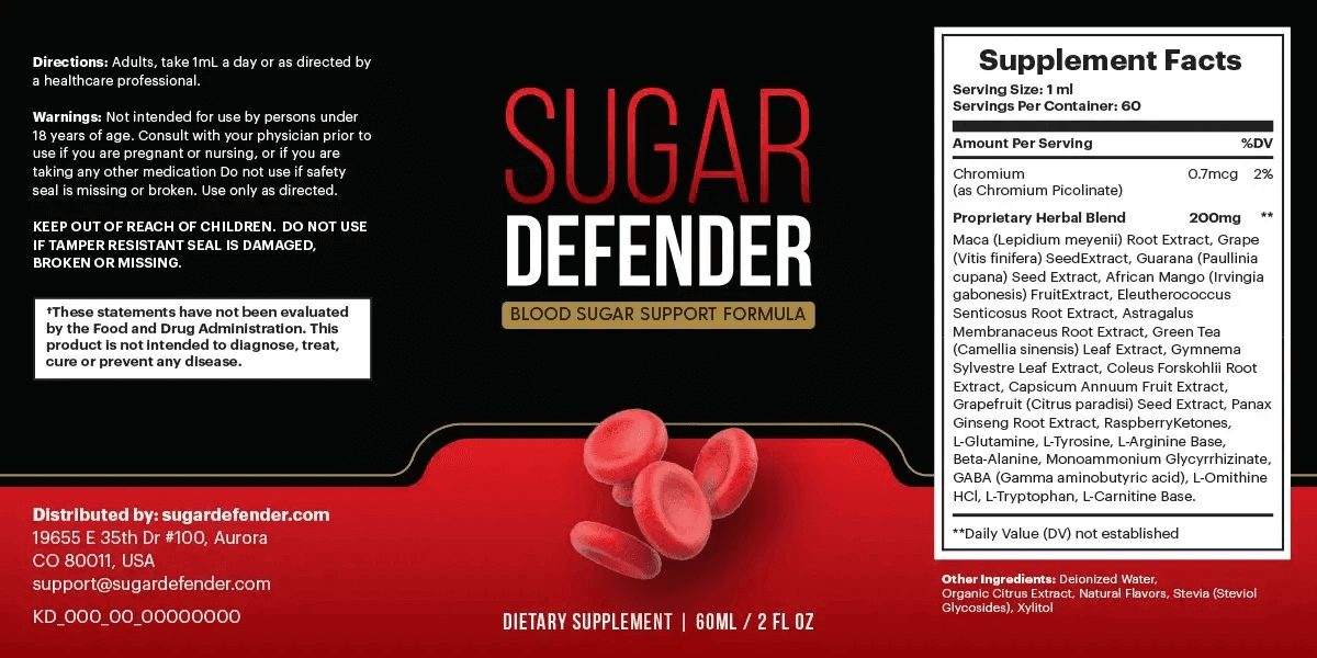 Sugar Defender® | Official Website | Natural Blood Sugar Support